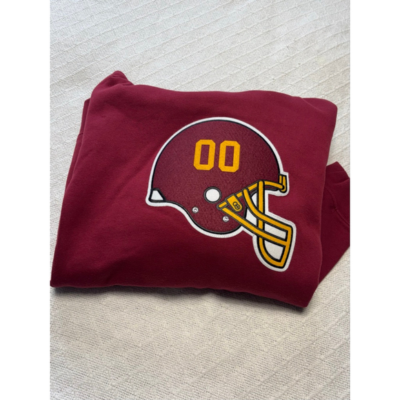 NWT NFL Team Apparel Washington Commanders Football Hoodie Men's Size Medium - Picture 5 of 6